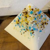 Aplicque in vetro Murano