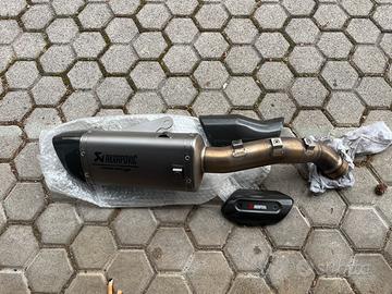 SCARICO AKRAPOVIC TRACER 9/gt 2022