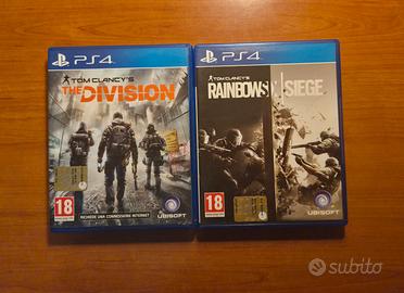 Tom Clancy's The Division Rainbow Six Siege PS4