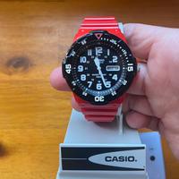 Casio analog mak Rosso