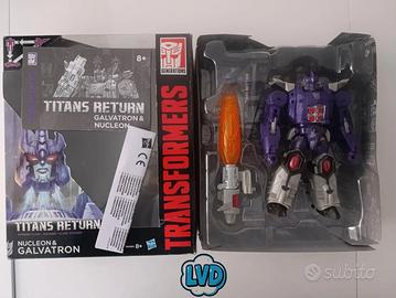 Hasbro Transformers Titans Return NUCLEON & GALVAT