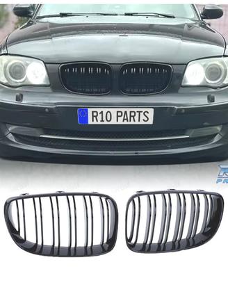 GRIGLIE BMW E87 E82 E88 07-11 LOOK M NERO LUCIDO