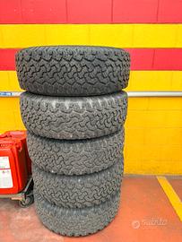 Jeep Wrangler jk JL   5 cerchi 17  & gomme