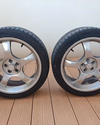 cerchi in lega momo 18' alfa 156 147 GT 5x978