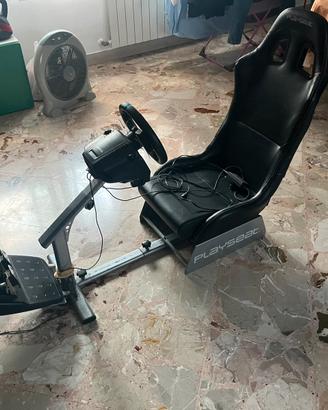 Postazione Playseat Evolution + Logitech G29