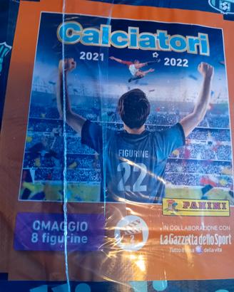 panini calciatori 21/22 e sportweek 