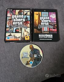 Cofanetto Grand Theft Auto San Andreas PC