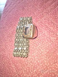 Bracciale e anello in argento 925