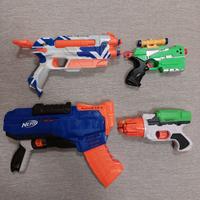 Pistole NERF: Split Strike + Rukkus ICS-8 + Dartz