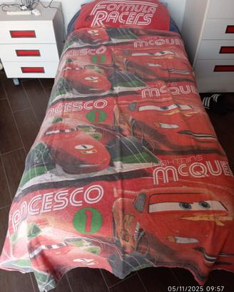  2 Copripiumini Cars Formula Racers 