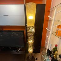 PIANTANA + 2 LUMETTI STILE ETNICO