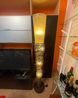 PIANTANA + 2 LUMETTI STILE ETNICO