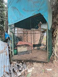 uccelliera esagonale