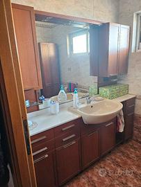 Bagno completo in legno ciliegio