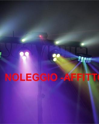 Luci per feste discoteca