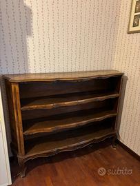 Libreria antica in legno