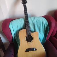 chitarra acustica anni novanta ottimi legni amplif