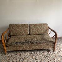 Divanetto in legno anni 50