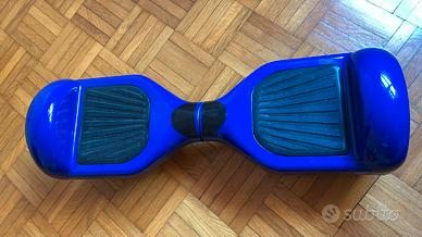 Hoverboard Glyboard colore blu con copertura