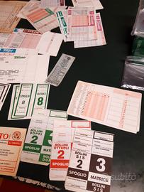  schede totocalcio ecc