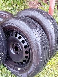 Gomme e cerchio per polo 6 n4 185/65/15