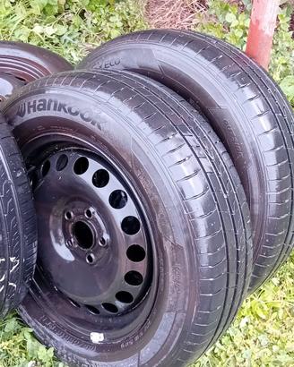 Gomme e cerchio per polo 6 n4 185/65/15