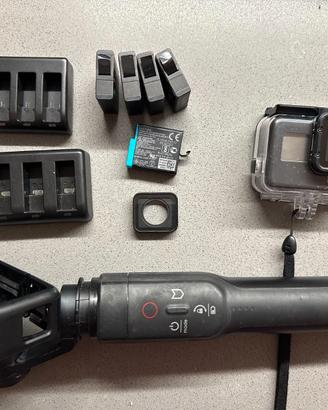 GoPro Hero 7 Black +Custodia Subacquea +Karma Grip