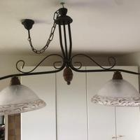 Lampadario a sospensione 2 luci