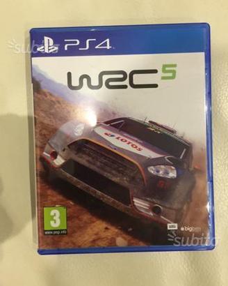 WRC 5 x Ps4 usato 2 volte