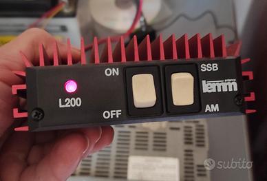 amplificatore lineare lemm l200 per cb/hf