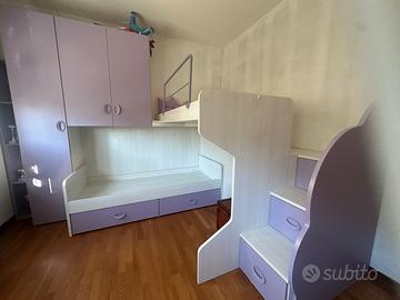 Cameretta a ponte per ragazze - Mondo Convenienza