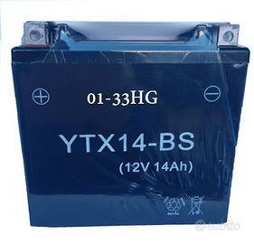 01-33HG YTX14-BS BATTERIA XL 04-22 14 Ah 260CCA