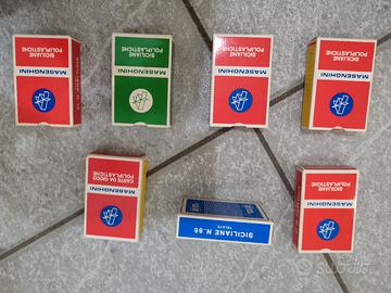 Carte siciliane da scopa Masenghini 