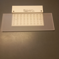 Lampada a parete led 17w lunghezza 30 cm