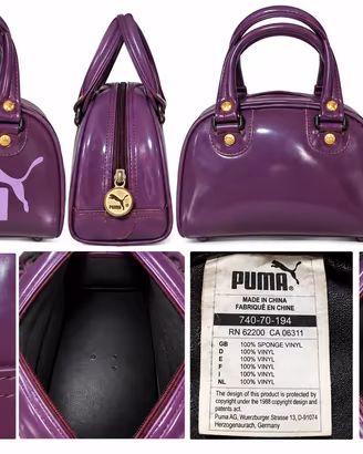 Borsa bauletto Puna viola