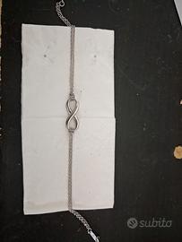 Braccialetto Tiffany infinity argento 925