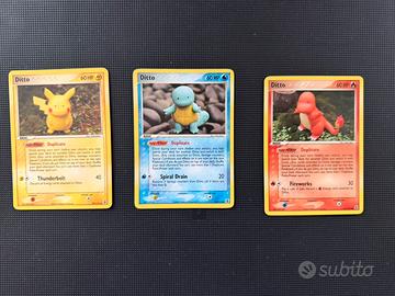 Lotto carte pokemon Ditto ex delta species
