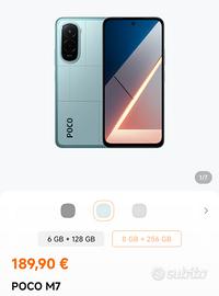 POCO M7 smartphone 