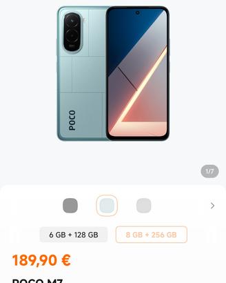 POCO M7 smartphone 