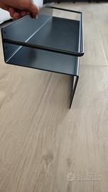 Mensole da bagno in metallo nero portasciugamano