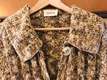 Giaccone di lana marca ONYX Abbigliamento e Accessori In vendita a Roma