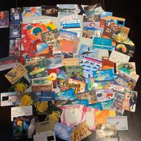 Lotto 100 carte -schede telefoniche mondiali r