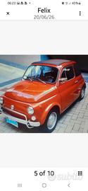 fiat 500L del 1972 restaurata
