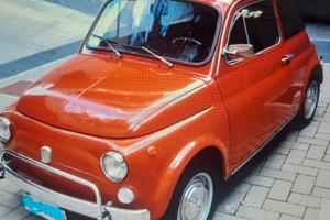 fiat 500L del 1972 restaurata