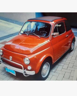 fiat 500L del 1972 restaurata