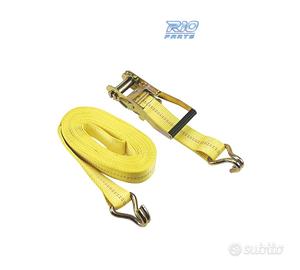 CINGHIA DI ANCORAGGIO 10 METRI CON CRICCHETTO
