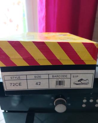 scarpe anti infortunistiche S1P TG 42