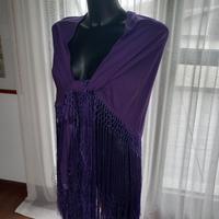 Scialle in maglia di seta