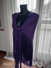 Scialle in maglia di seta