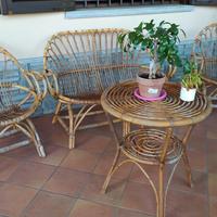 Salottino giardino Vimini